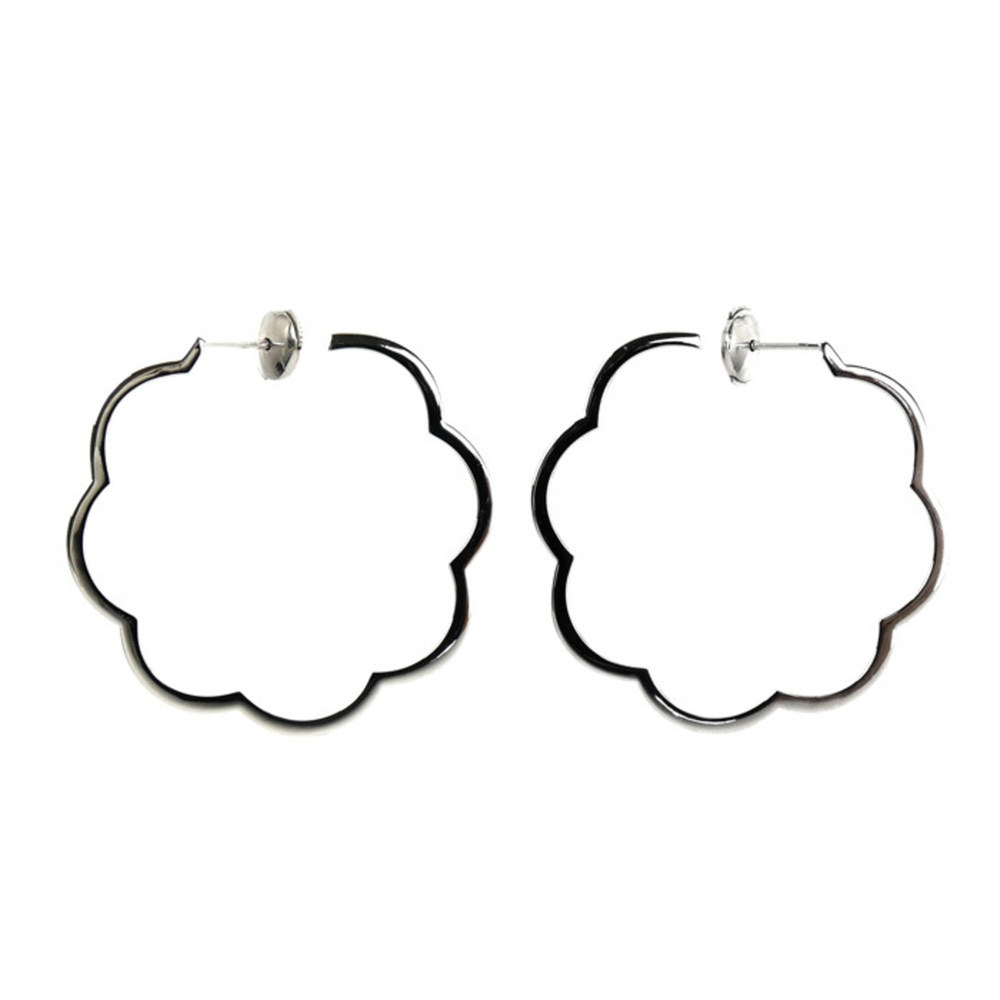 CHANEL 18k Silver Earrings